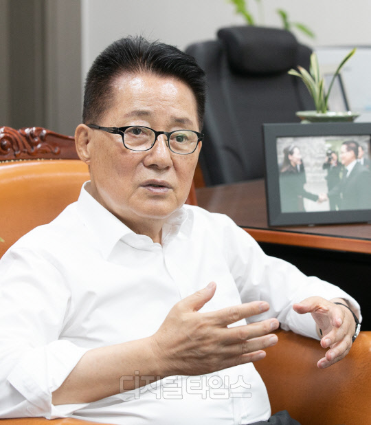 박지원 민주평화당 의원. <박동욱기자 fufus@>